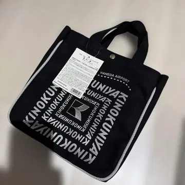 [ 미사용 새상품 ] 키노쿠니야 하네다 공항 한정판 토트백