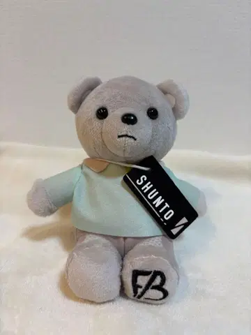 SHUNTO 봉제 인형 그레이 약 20cm