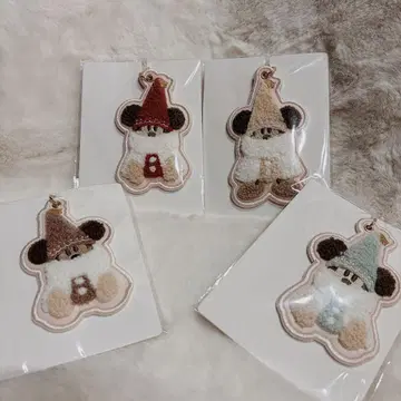 디즈니 크리스마스 리루린린 2025 키체인 컴플리트