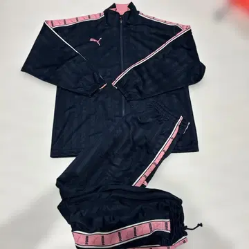 PUMA 네이비/핑크 저지 L