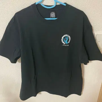 SANTA CRUZ 블랙 T셔츠