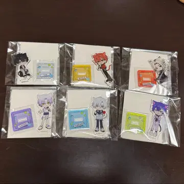 18TRIP 마네키네코 아크릴 스탠드 아사한 세트