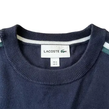 LACOSTE 네이비 스웨터