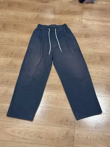 nugu opt taro 허리밴딩 코튼 팬츠