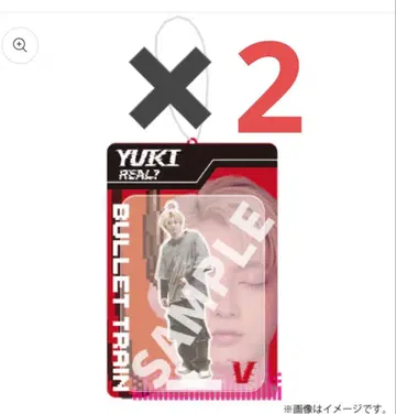 초특급 유키 REAL? 랜덤 블리스터 키링 2개 세트