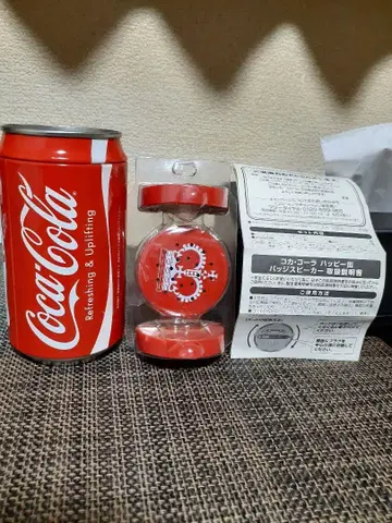 코카콜라 해피 캔뱃지 스피커