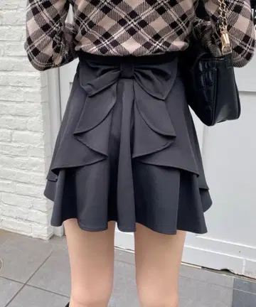 백리본 플레어 치마바지 INGNI