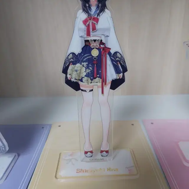 스텔라이브 한복 아크릴 스탠드 시라유키 히나