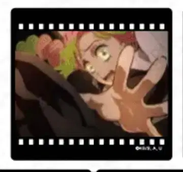 귀멸의 칼날 칸로지 미츠리 즐거운 복권 필름풍 클리어 카드