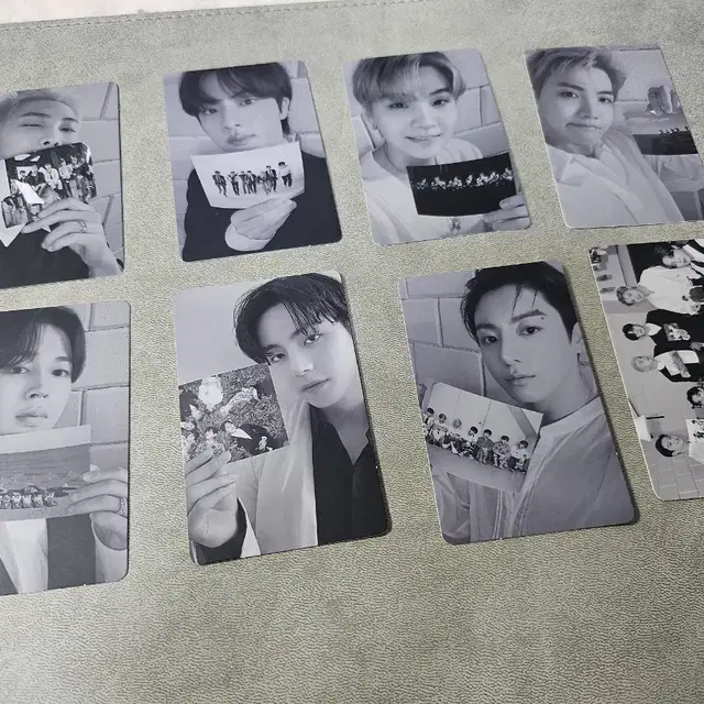 8장 일괄 bts 방탄 proof 스탠다드 포카 프루프
