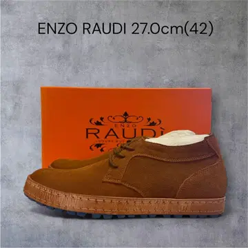 [ 새상품 ] ENZO RAUDi 가죽 캐주얼 슈즈 27cm(42) 상당