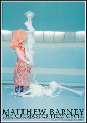 매튜 바니 더 크레마스터 필름 포스터