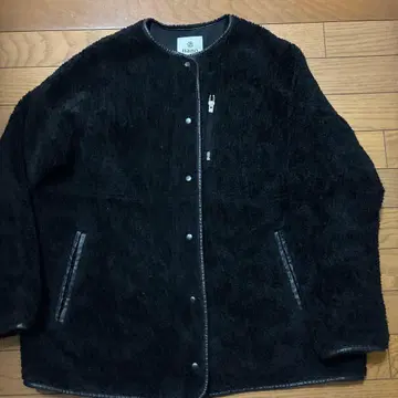 나노 유니버스 블랙 보아 자켓