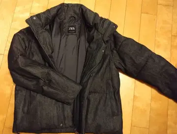 ZARA 퀼팅 데님 자켓 다크 그레이 ( USA:S 사이즈 ) 남성용