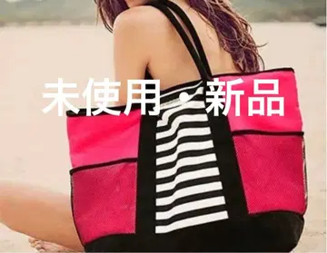 미사용 Victoria's Secret 아일랜드 비치백 토트