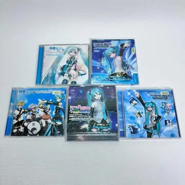 하츠네 미쿠 Project DIVA 시리즈 CD 5장 세트 렌탈 업