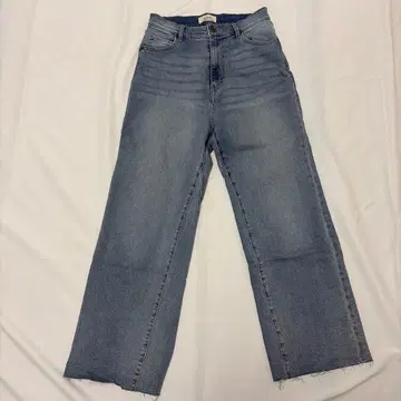 콜라주 개럴개런트 와이드 레그 데님 라이트 블루 1