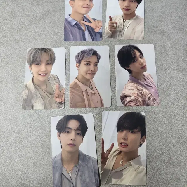 7장 일괄 bts 방탄 proof compact 프루프 포카