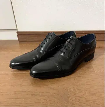 리갈 REGAL 블랙 스트레이트 팁 26.5cm