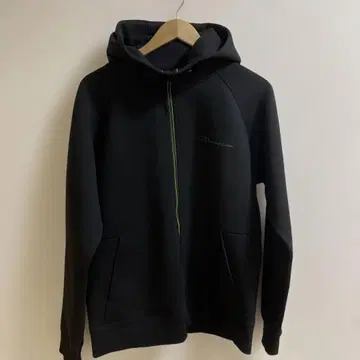 Champion 테크 위브 3LS 지퍼 후디드 스웨트 파카