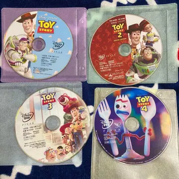 토이 스토리 4작품 DVD