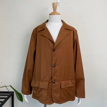 80s Ideal 헌팅 테일러드 자켓 빈티지 구제 의류 브라운