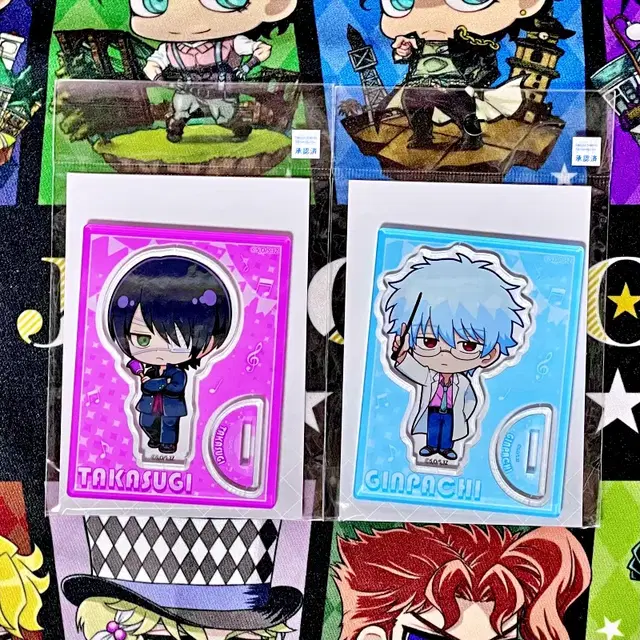 은혼 삼젯 음악제 SD 아크릴스탠드 타카스기 긴파치 일괄 미개봉 긴토키