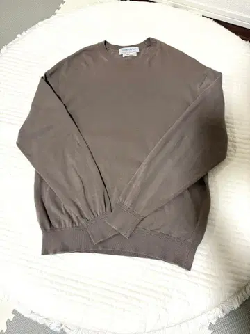 [ 투모로우랜드 ] 기자 코튼 크루넥 풀오버 S 사이즈