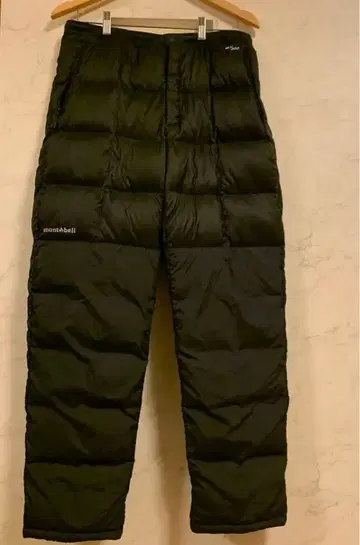 새상품급 몽벨 라이트 알파인 다운 팬츠 800 아웃도어 블랙 M