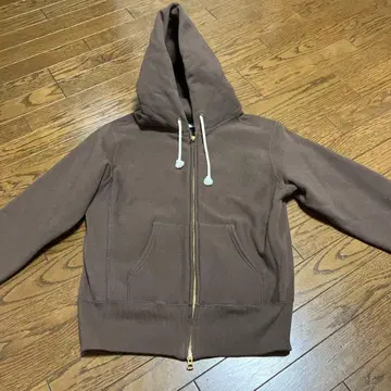 SLOBE IENA Champion 브라운 후드 부착 후드티 M