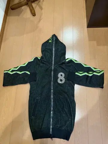 우자리 니트 후디