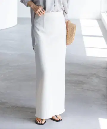 NOBLE [ 세탁 가능 ] 컴포트 저지 라이크 타이트 스커트