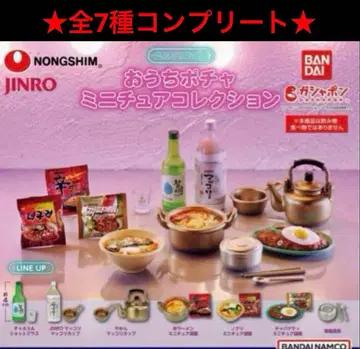 농심 x JINRO 오추포차 미니어처 컬렉션 가챠 전 7종 세트