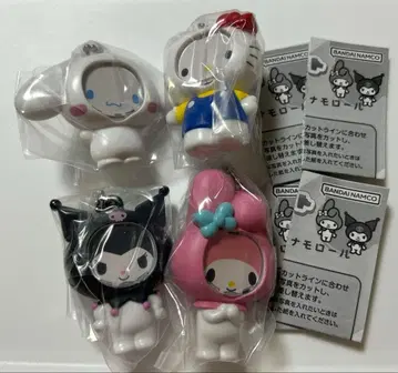 산리오 사진 프레임 마스코트 전 4종 컴플리트 세트 캡슐 토이