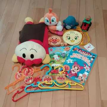 [ 지금만 할인 ] 호빵맨 묶음 판매 봉제 인형 미니백 멜론빵