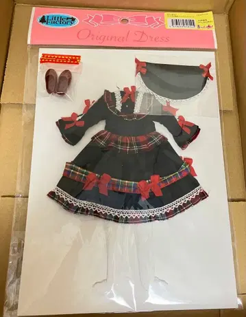 2025년도판 크리스마스 드레스 리카짱 캐슬 22cm 사이즈 인형용