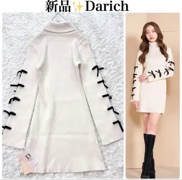 다리치 미니 니트 원피스