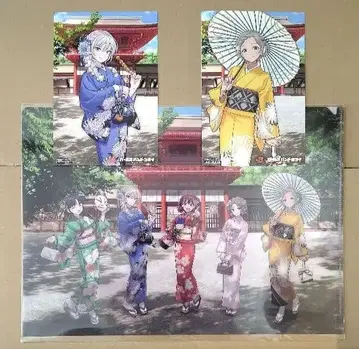 최애 여행 걸즈밴드 크라이 클리어 파일 & 엽서