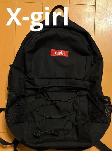 X-girl 백팩 블랙