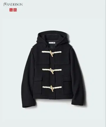 UNIQLO x jwa 울 블렌드 더플 숏코트 2024