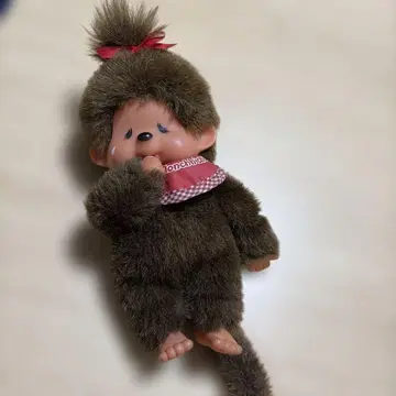 세키구치 몽치치 봉제 인형 골동품 여아 울먹이는 얼굴