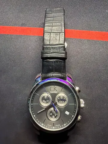 Calvin Klein CK 크로노그래프 손목시계 배터리 방전