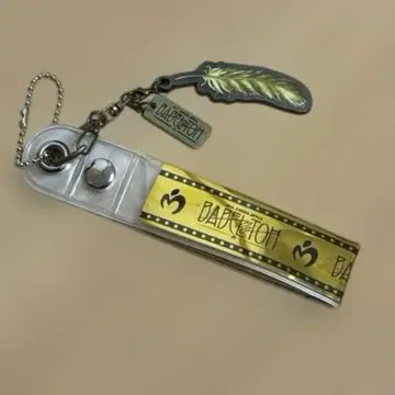 바벨탑 랜덤 키링과 금색 테이프 세트 옐로우 컬러