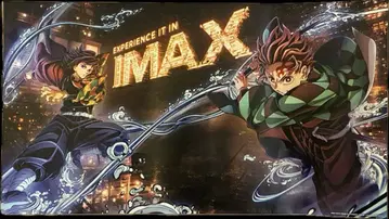 귀멸의 칼날 무한성편 IMAX 입장객 특전 포스터