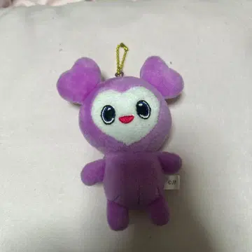 LOVELY 보라색 봉제 인형 TWICE 러블리