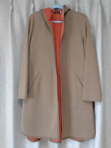 EVEX 후드 부착 코트