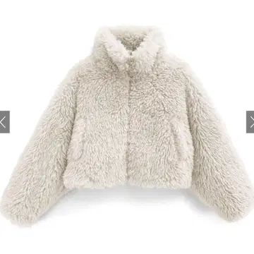 새상품 GRL 시보리 퍼 숏 기장 블루종 [on270]