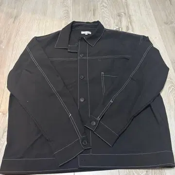 Nylaus 블랙 버튼업 셔츠 L