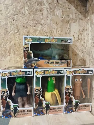 이탈리안 브레인로트 피규어 4체 세트