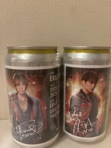 EXILE 타카히로 테츠야 사인 포함 스티커